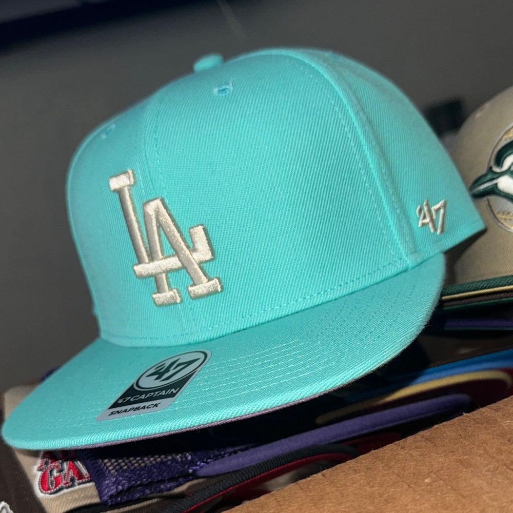 47 Kids Teal Baseball Cap